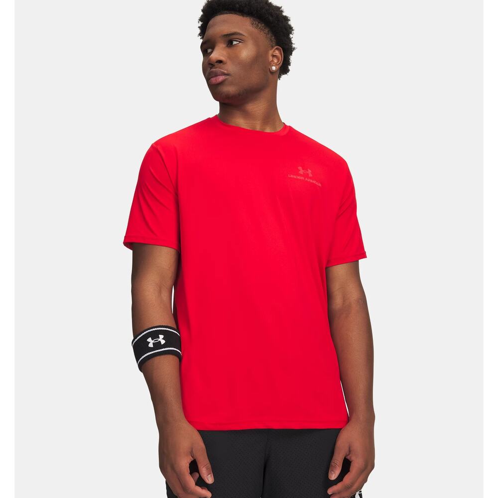 NWT Under Armour Men's UA Vanish Energy Short Sleeve Tee in Red sz Medium